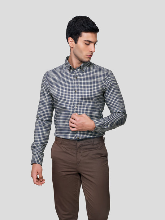 Scepter Button Down Check Shirt