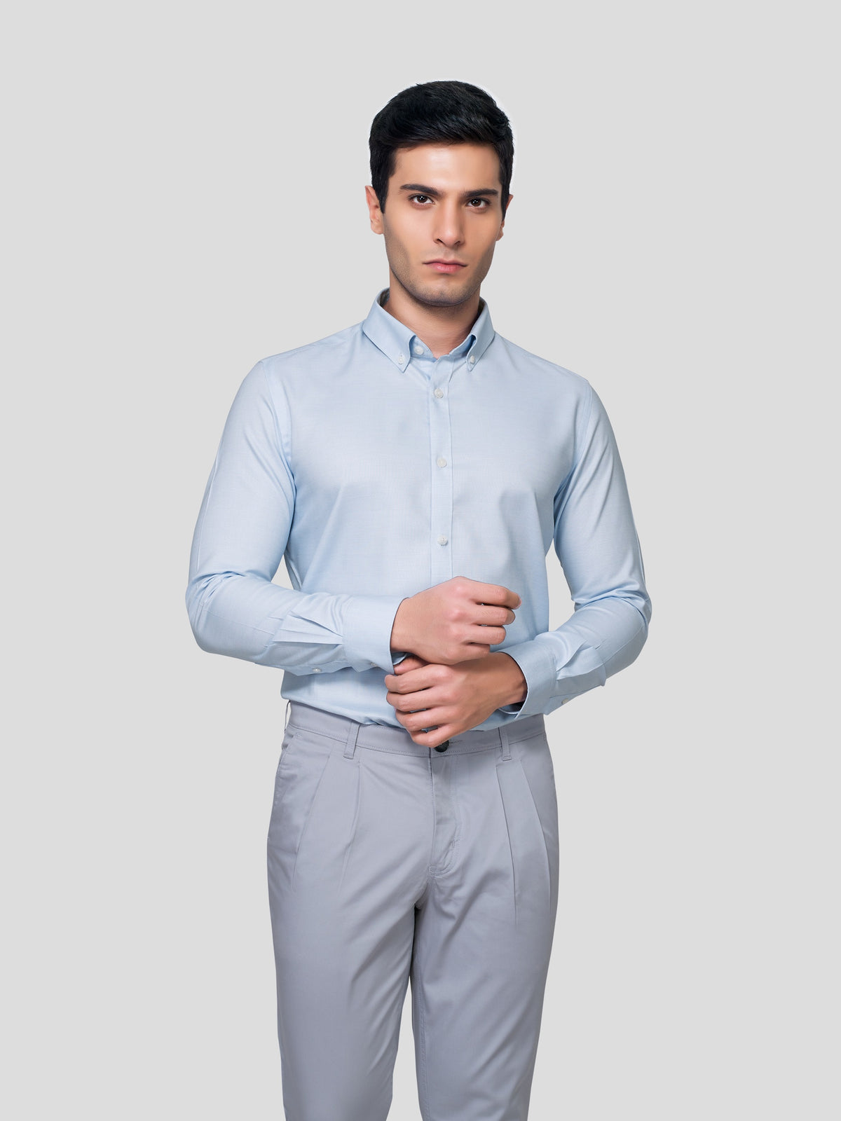 Felicitous Button-Down Cotton Shirt