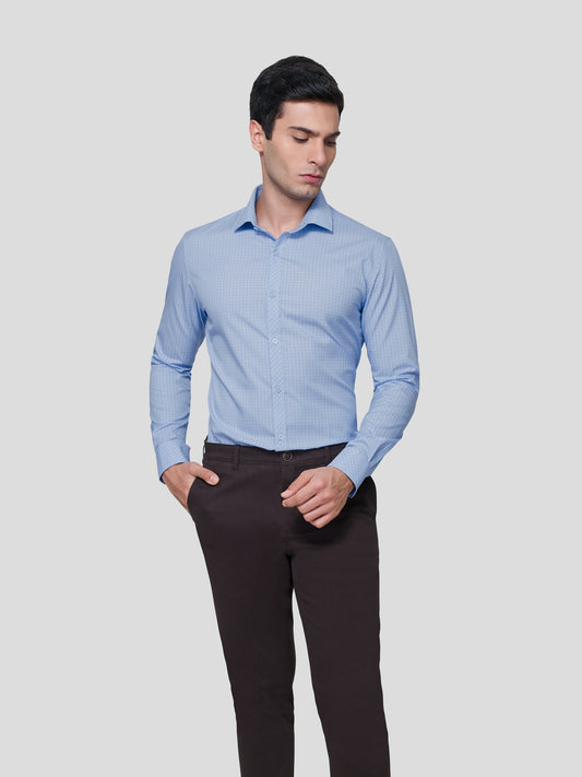 Emblazon Spread Collar Shirt