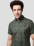 Cool Certitude Short Sleeve Check Shirt