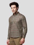 Enchant Untuck Check Shirt