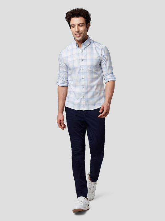 Elusion Checkered Cotton Shirt