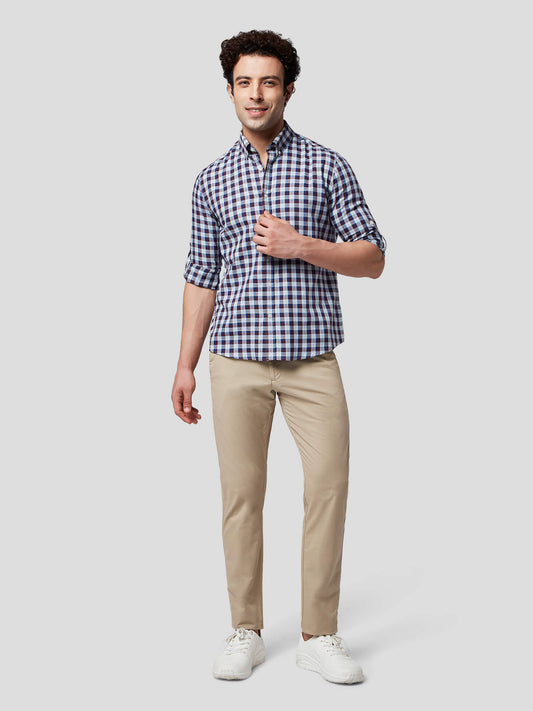 Exult Untuck Check Shirt