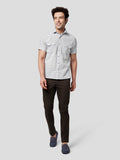 Rise Blue Grey Khadi Check Shirt