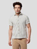 Escape Khadi Stripe Shirt