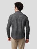 Aureole Achromatic Check Shirt