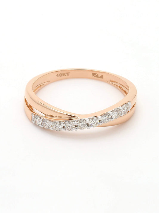 Real Diamond Band Ring - Zest Mélange 