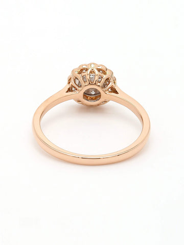 Real Diamond Illussion Cluster Ring - Zest Mélange 