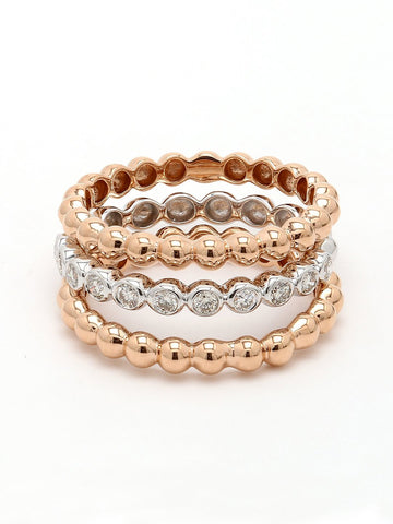 Real Diamond Band Ring - Zest Mélange 