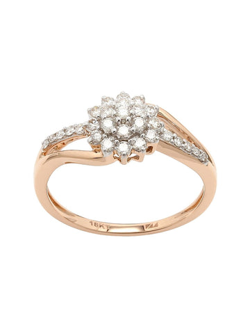 Real Diamond Cluster Ring - Zest Mélange 