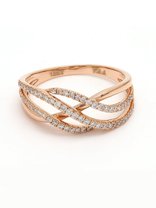 Real Diamond Band Ring - Zest Mélange 