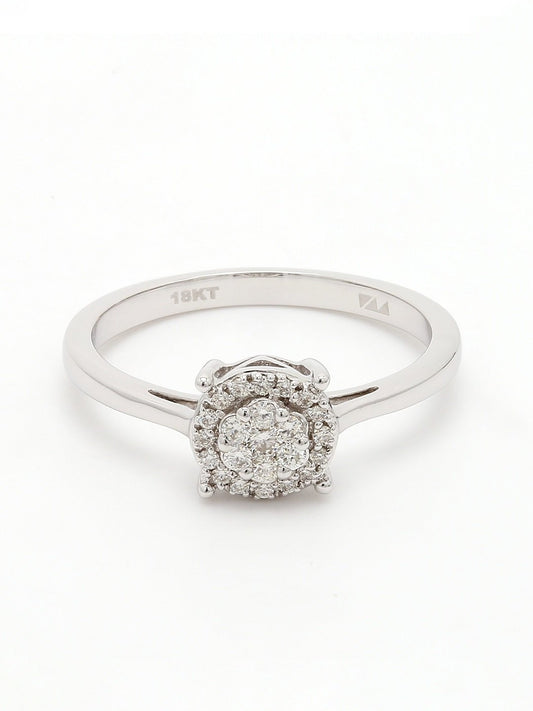 Real Diamond Cluster Ring - Zest Mélange 