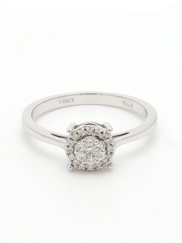 Real Diamond Illussion Cluster Ring - Zest Mélange 