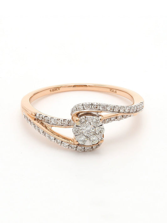 Real Diamond Cluster Ring - Zest Mélange 