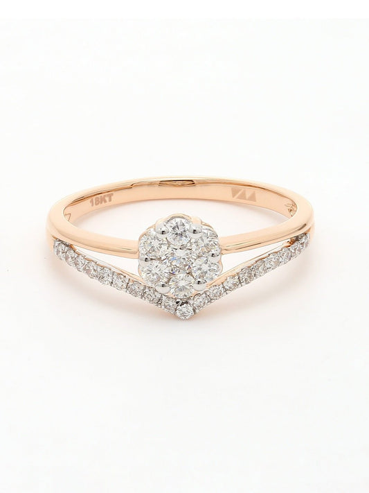 Real Diamond Cluster Ring - Zest Mélange 