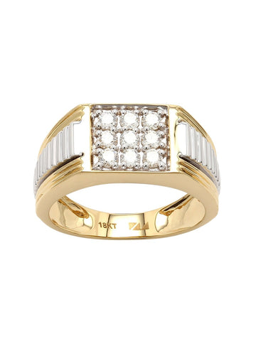 Real Diamond Mens Ring - Zest Mélange 