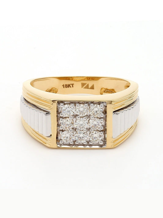 Real Diamond Mens Ring - Zest Mélange 