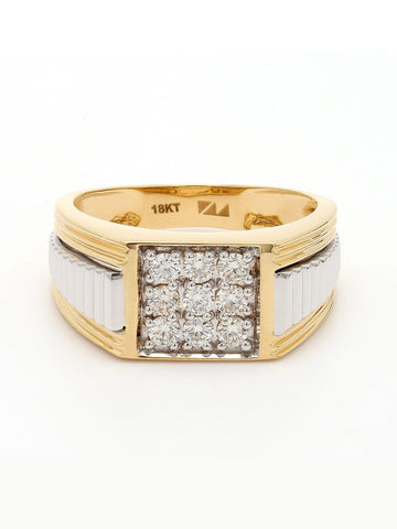 Real Diamond Mens Ring - Zest Mélange 