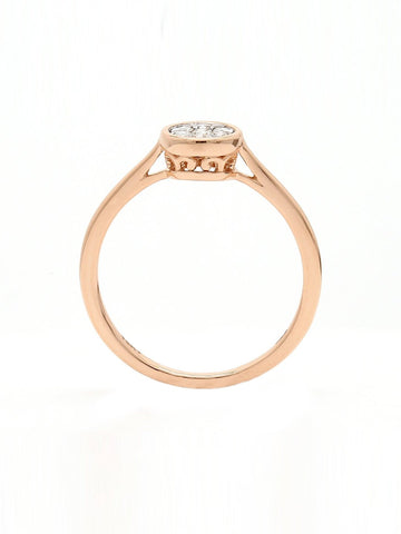 Real Diamond Illussion Cluster Ring - Zest Mélange 