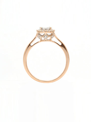 Real Diamond Illussion Cluster Ring - Zest Mélange 