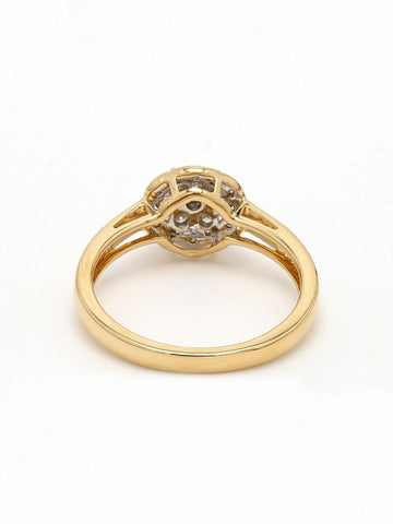 Real Diamond Illussion Cluster Ring - Zest Mélange 