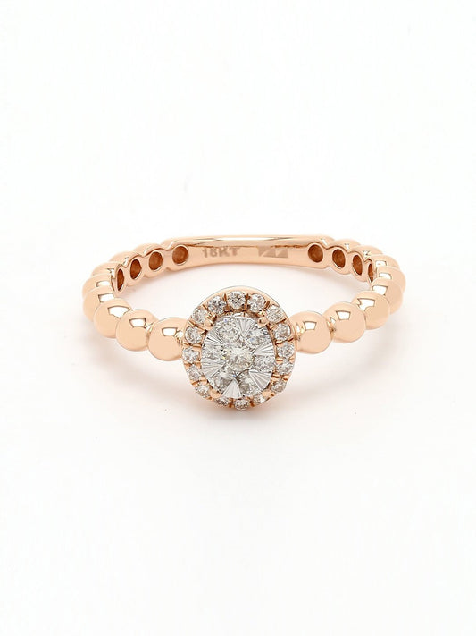 Real Diamond Illussion Cluster Ring - Zest Mélange 