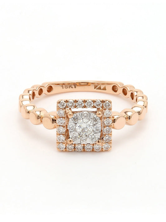 Real Diamond Band Ring - Zest Mélange 